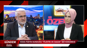HÜDA PAR'IN SUNDUĞU ''FİLİSTİN VE GAZZE'' BEYANNAMESİ-1 (29.02.2024)
