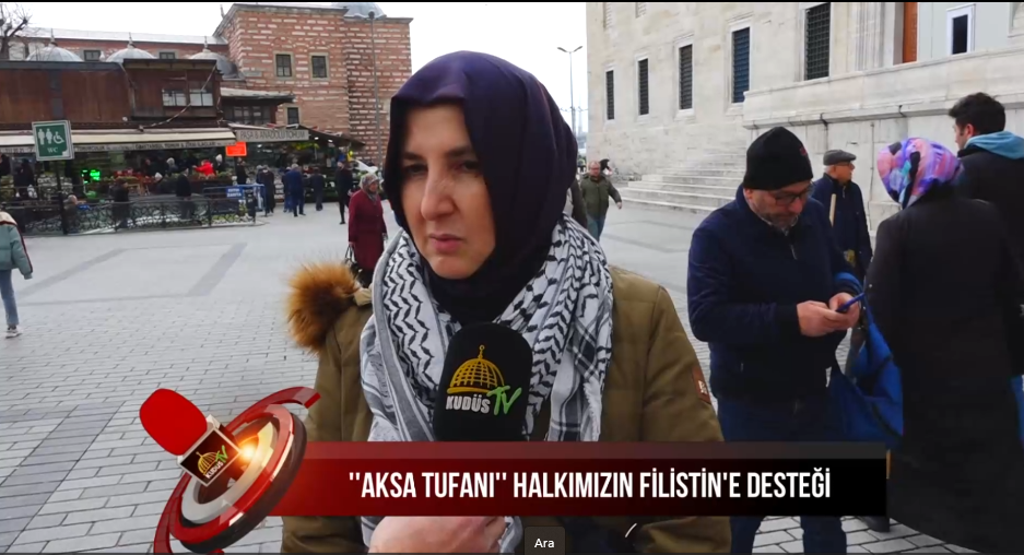 ''AKSA TUFANI'' HALKIMIZIN FİLİSTİN'E DESTEĞİ (17.03.2024)