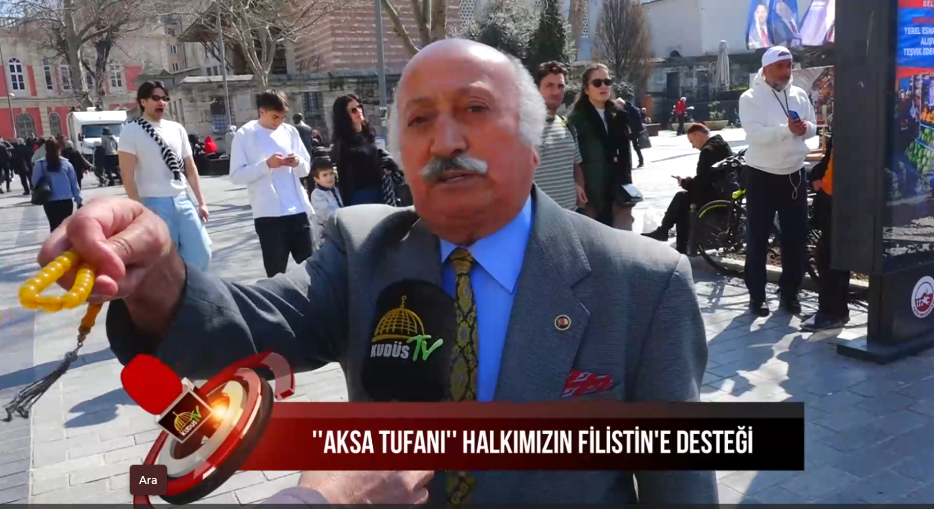 ''AKSA TUFANI'' HALKIMIZIN FİLİSTİN'E DESTEĞİ (18.03.2024)