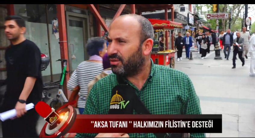 ''AKSA TUFANI'' HALKIMIZIN FİLİSTİN'E DESTEĞİ (23.04.2024)