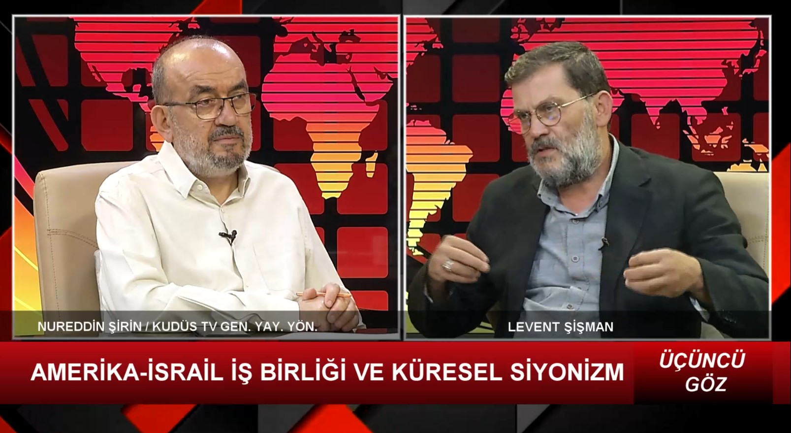 AMERİKA-İSRAİL İŞ BİRLİĞİ VE KÜRESEL SİYONİZM-1 (12.09.2025)