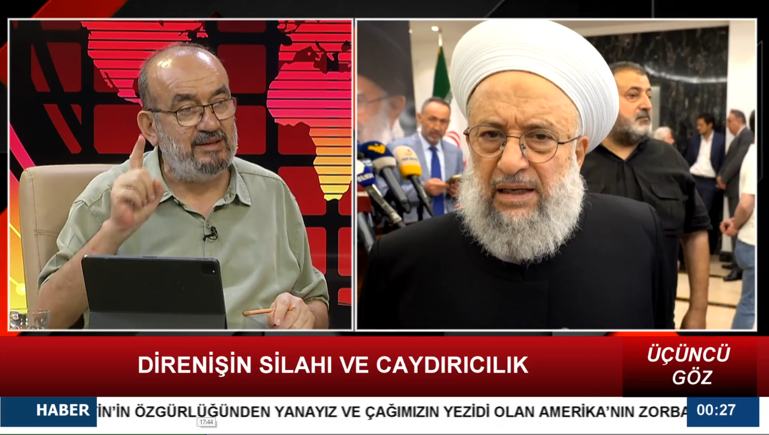DİRENİŞİN SİLAHI VE CAYDIRICILIK-3 (15.08.2025)