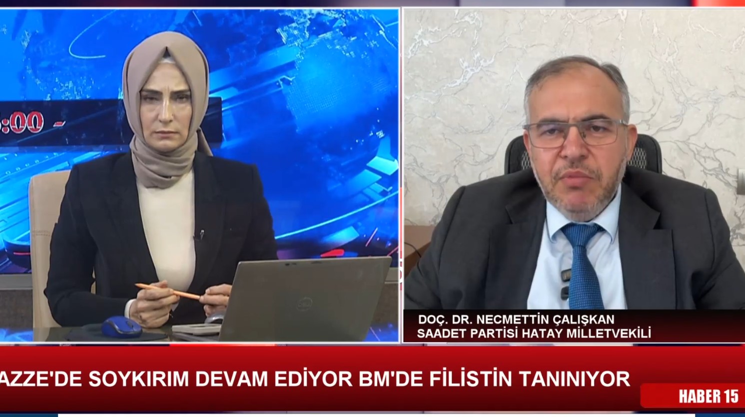 DOÇ.DR. NECMETTİN ÇALIŞKAN (SAADET PARTİSİ HATAY MİLLETVEKİLİ) 23.09.2025