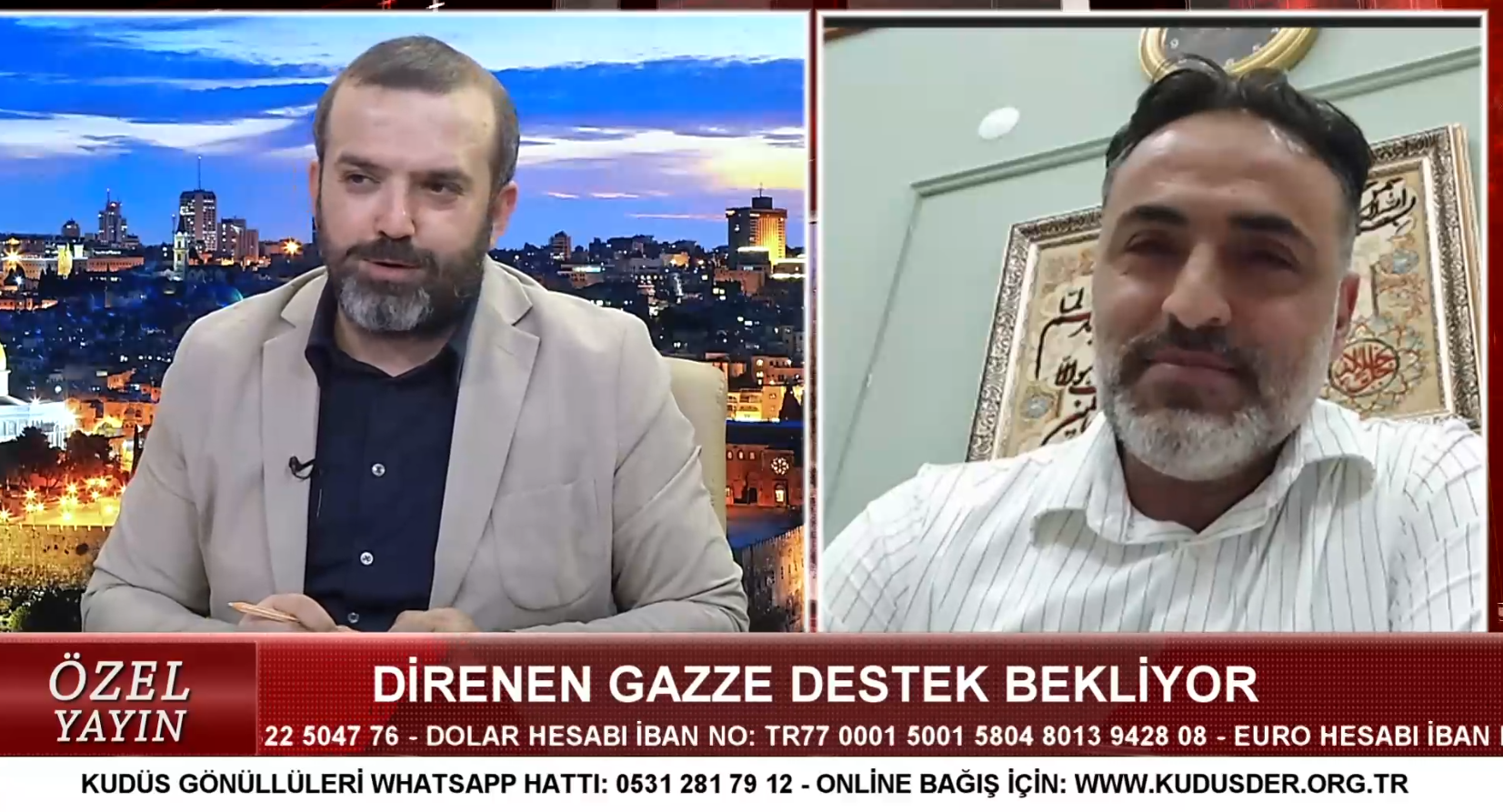 FATİH ÖZDEMİR / GAZZE BAĞIŞÇISI (27.05.2025)