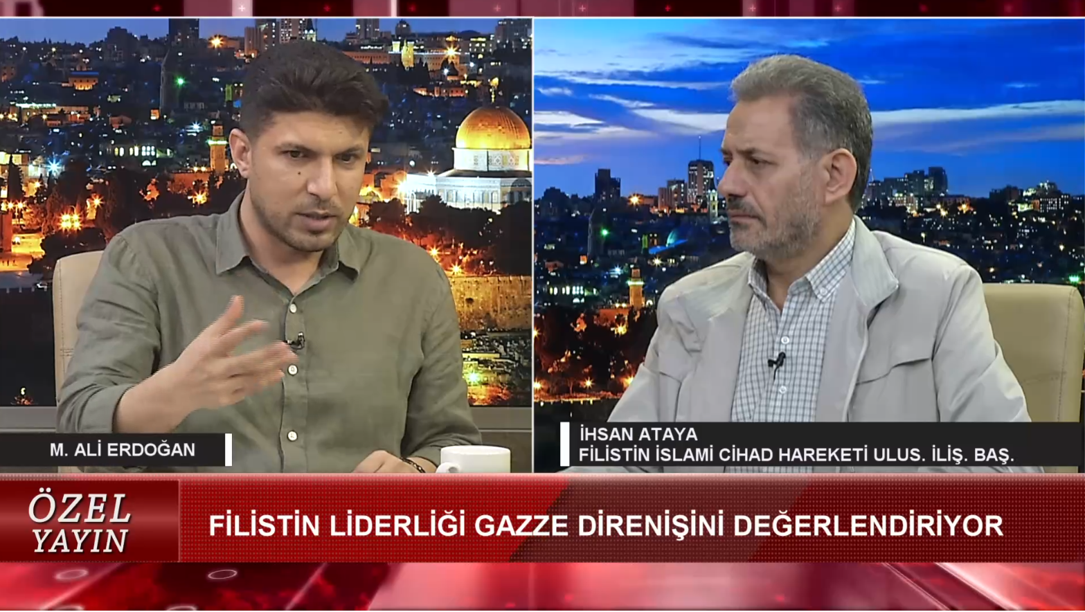 FİLİSTİN LİDERLİĞİ GAZZE DİRENİŞİNİ DEĞERLENDİRİYOR-1 (22.08.2025)