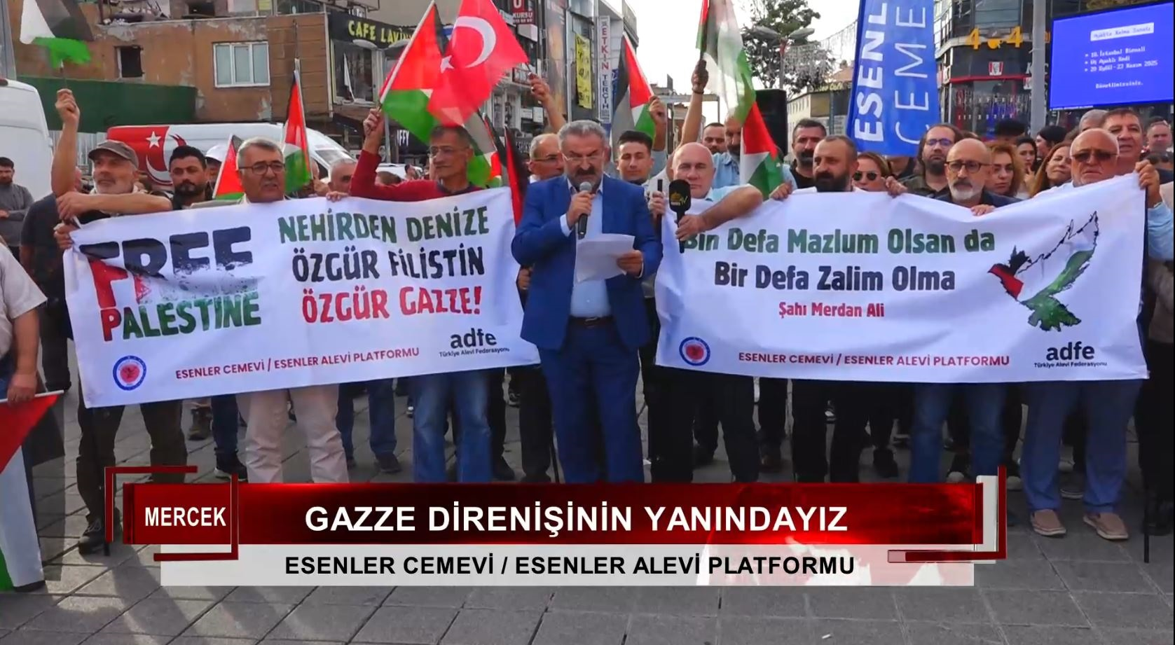 GAZZE DİRENİŞİNİN YANINDAYIZ EYLEMİ (28.09.2025)