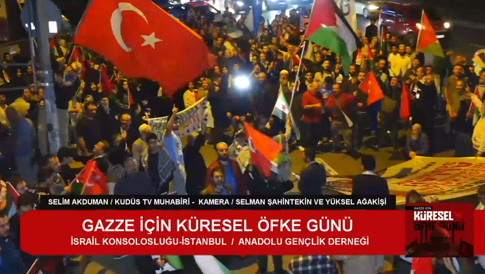 GAZZE İÇİN KÜRESEL ÖFKE GÜNÜ (30.05.2025)
