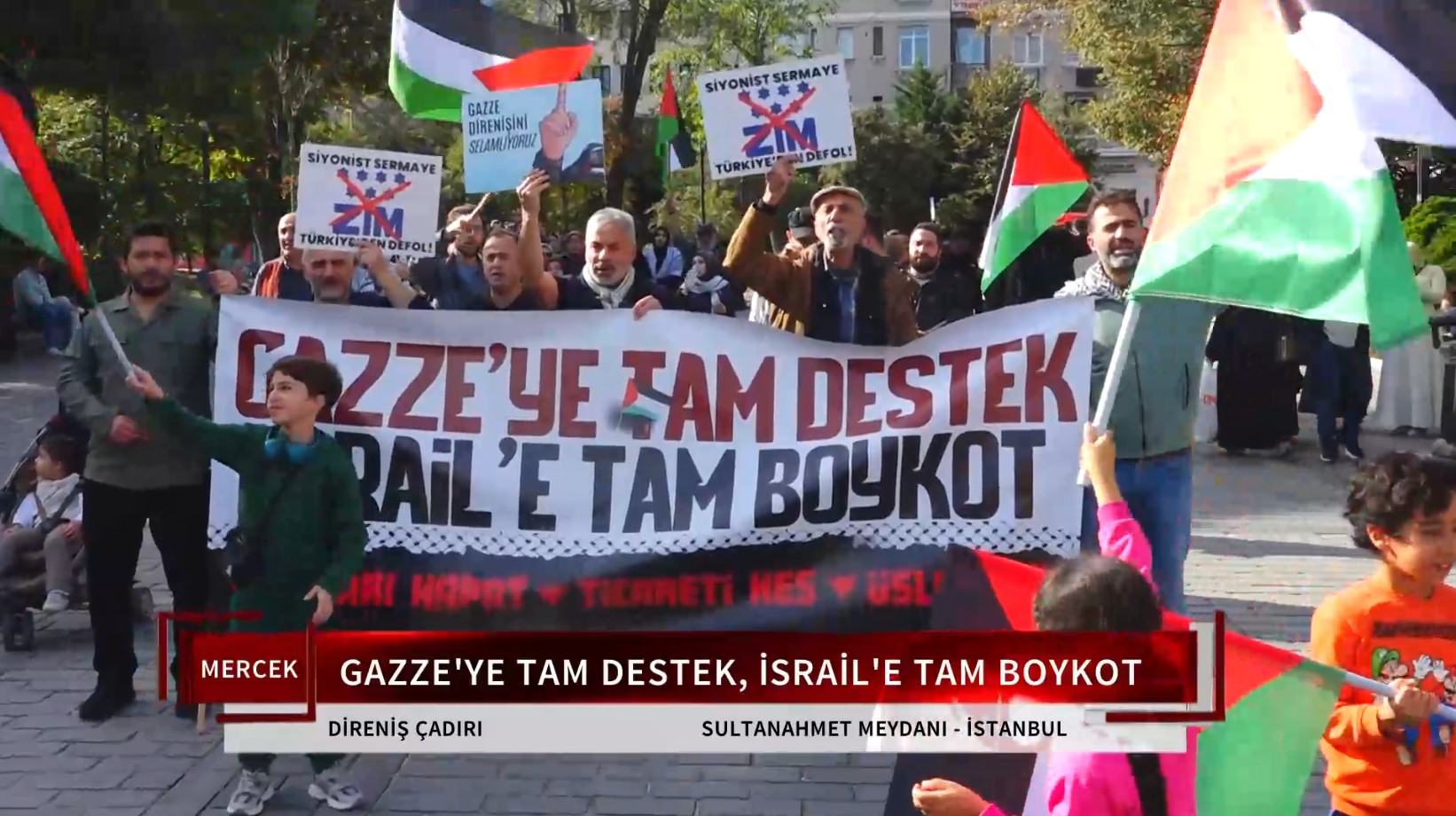 GAZZE'YE TAM DESTEK, İSRAİL'E TAM BOYKOT (26.01.2025)
