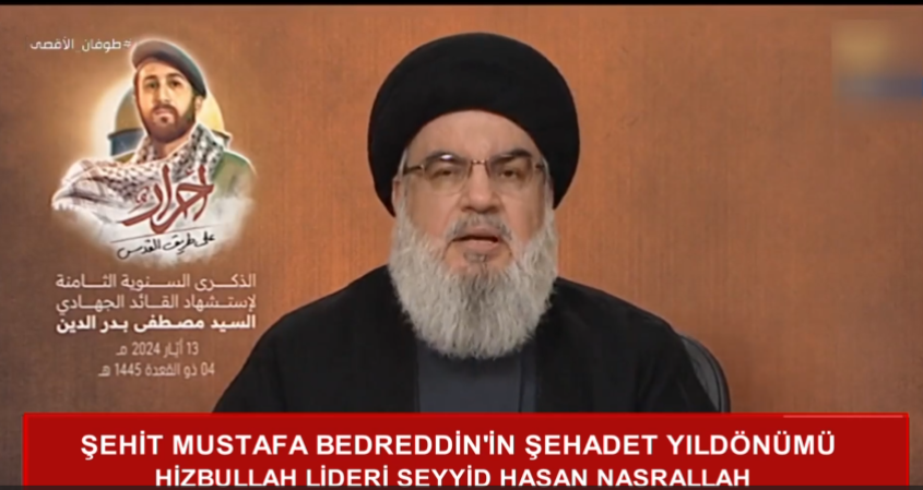 HİZBULLAH LİDERİ SEYYİD HASAN NASRALLAH'IN KONUŞMASI (13.05.2024)