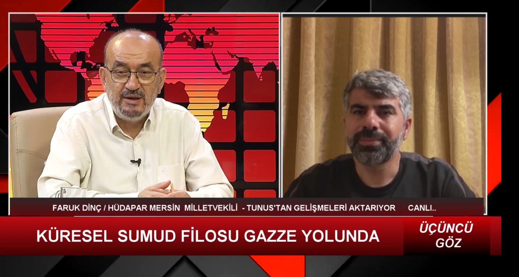 KÜRESEL SUMUT FİLOSU GAZZE YOLUNDA-3 (12.09.2025)