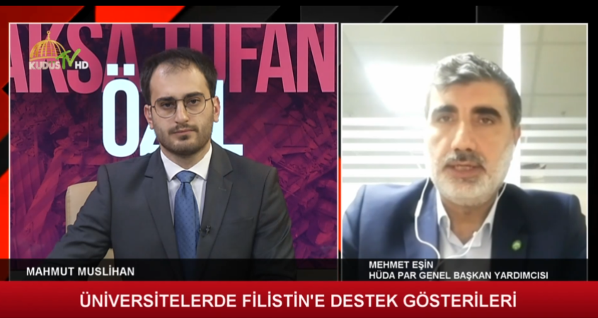 MEHMET EŞİN / HÜDAPAR GENEL BAŞKAN YARDIMCISI (29.04.2024)