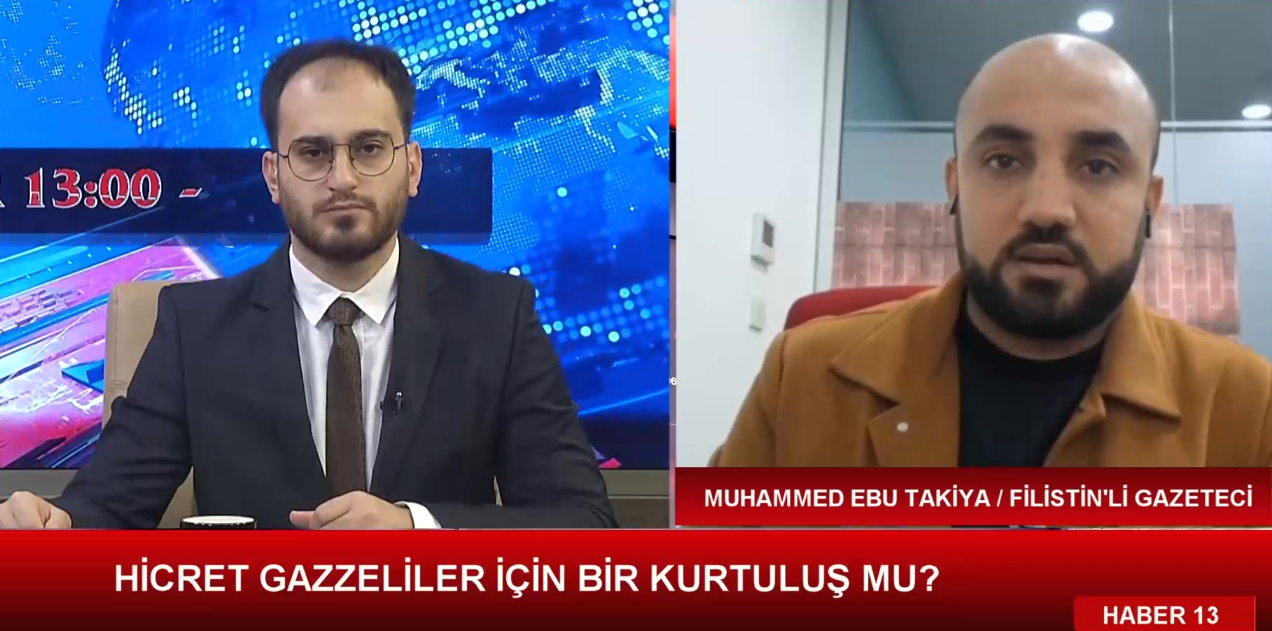 MUHAMMED TAKİYE (FİLİSTİNLİ GAZETECİ) 15.04.2025