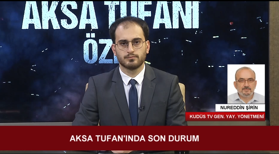 NUREDDİN ŞİRİN / KUDÜS TV GENEL YAYIN YÖNETMENİ (31.12.2023)