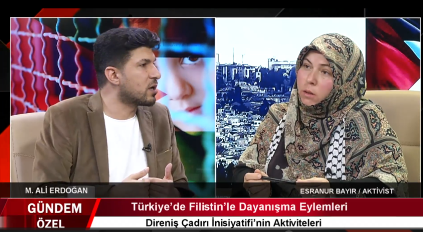 TÜRKİYE'DE FİLİSTİN'LE DAYANIŞMA EYLEMLERİ-2 (14.05.2024)