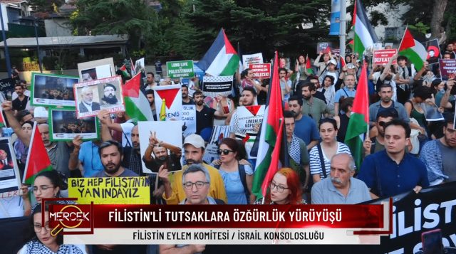 FİLİSTİN'Lİ TUTSAKLARA ÖZGÜRLÜK YÜRÜYÜŞÜ I FİLİSTİN EYLEM KOMİTESİ / 04.08.2024