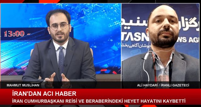 ALİ HAYDARİ / İRANLI GAZETECİ (21.05.2024)