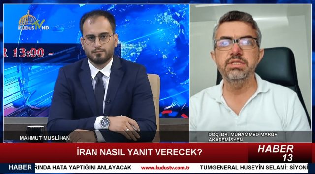 DOÇ.DR. MUHAMMED MARUF / AKADEMİSYEN (06.08.2024)