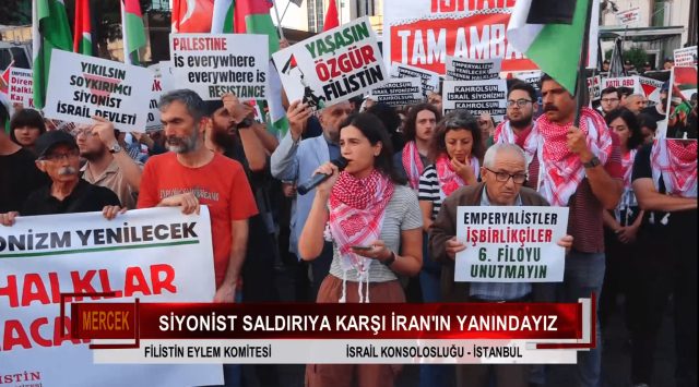 SİYONİST SALDIRIYA KARŞI İRAN'IN YANINDAYIZ (21.06.2025)