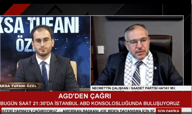 NECMETTİN ÇALIŞKAN (SAADET PARTİSİ HATAY MİLLETVEKİLİ)