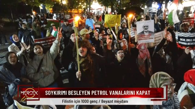 SOYKIRIMI BESLEYEN PETROL VANALARINI KAPAT