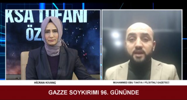 MUHAMMED TAKİYYE / FİLİSTİNLİ GAZETECİ (10.01.2024)