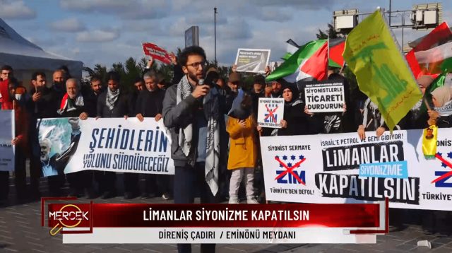 LİMANLAR SİYONİZME KAPATILSIN - 05.11.2024