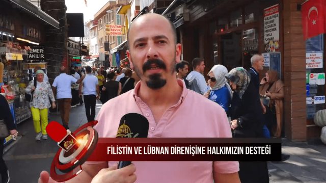 FİLİSTİN VE LÜBNAN DİRENİŞİNE HALKIMIZIN DESTEĞİ (24.09.2024)