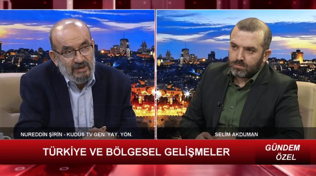 TÜRKİYE VE BÖLGESEL GELİŞMELER-1 (30.12.2024)