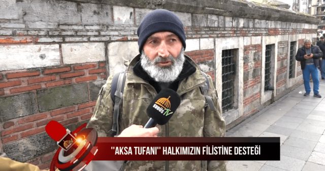 "AKSA TUFANI" HALKIMIZIN FİLİSTİN'E DESTEĞİ / (04.01.2024)