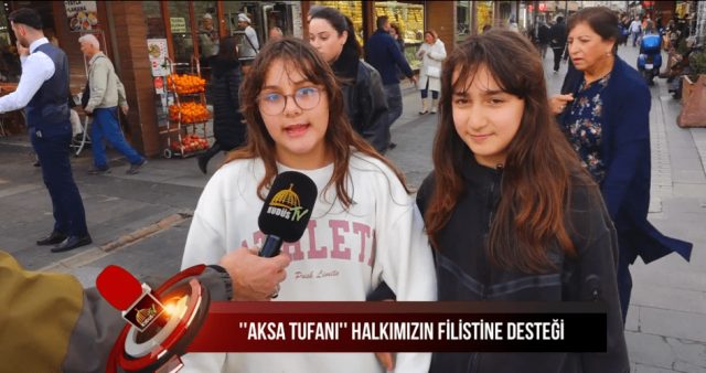 "AKSA TUFANI" HALKIMIZIN FİLİSTİN'E DESTEĞİ / (08.01.2024)