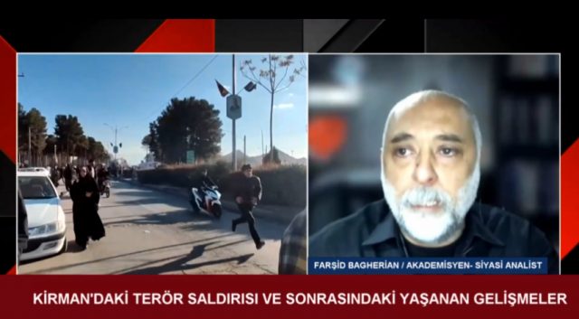 FARŞİD BAGHERYAN / İRANLI GAZETECİ (08.01.2024)