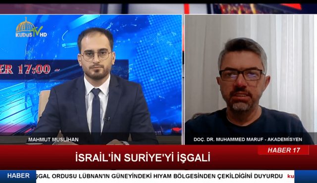 DOÇ.DR. MUHAMMED MARUF (AKADEMİSYEN) 12.12.2024