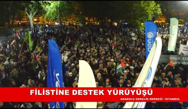 FİLİSTİN'E DESTEK YÜRÜYÜŞÜ (14.10.2023)