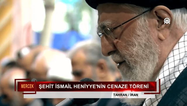İSMAİL HENİYYE'NİN İRAN'DAKİ CENAZE MERASİMİ