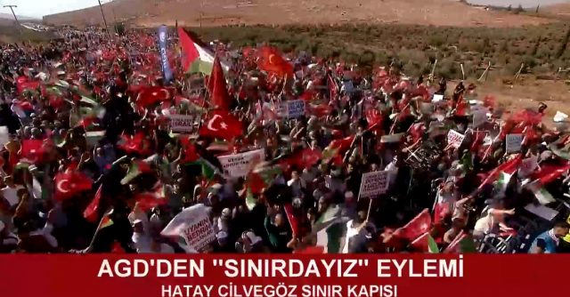 ANADOLU GENÇLİK DERNEĞİ'NDEN 'SINIRDAYIZ' EYLEMİ (22.10.2023)