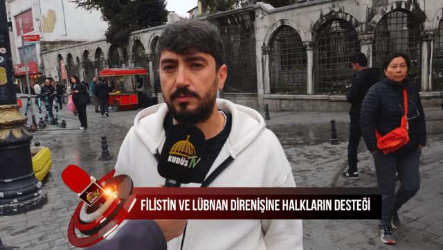 FİLİSTİN VE LÜBNAN DİRENİŞİNE HALKIMIZIN DESTEĞİ (29.11.2024)