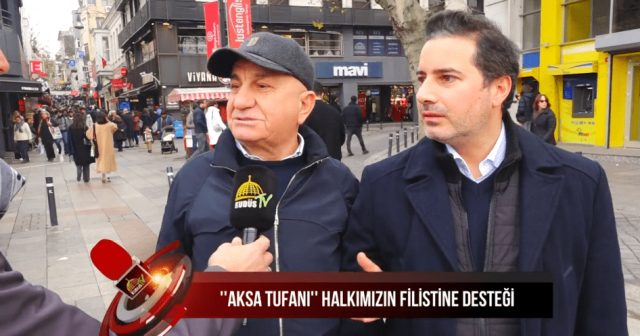 "AKSA TUFANI" HALKIMIZIN FİLİSTİN'E DESTEĞİ / (23.12.2023)