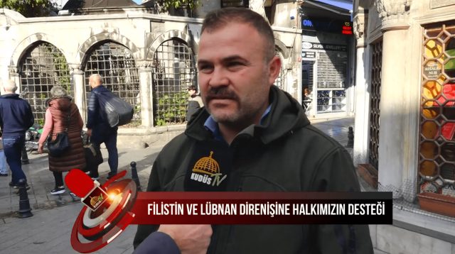 FİLİSTİN VE LÜBNAN DİRENİŞİNE HALKIMIZIN DESTEĞİ (28.11.2024)