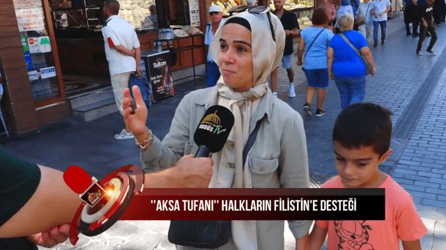 ''AKSA TUFANI'' HALKIMIZIN FİLİSTİN'E DESTEĞİ (16.08.2024)