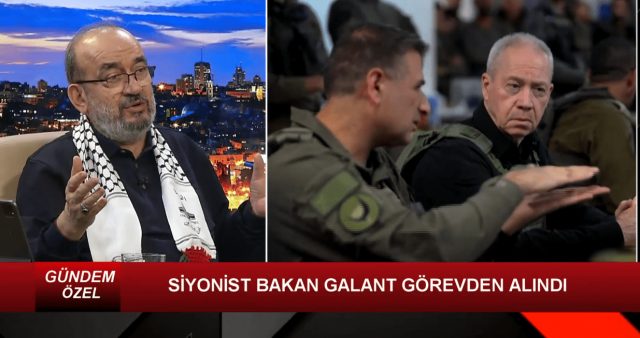 SİYONİST BAKAN GALANT GÖREVDEN ALINDI (05.11.2024)