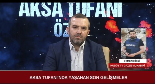 EYMEN HİSSİ / KUDÜS TV GAZZE MUHABİRİ (08.01.2024)