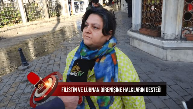 FİLİSTİN VE LÜBNAN DİRENİŞİNE HALKIMIZIN DESTEĞİ (03.12.2024)