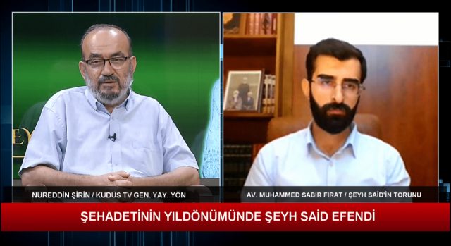 ŞEHADETİNİN 99. YILDÖNÜMÜNDE ŞEYH SAİD EFENDİ'Yİ ANMA PROGRAMI