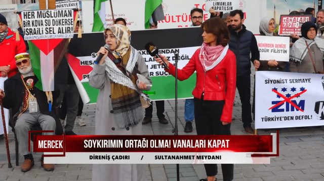 SOYKIRIMIN ORTAĞI OLMA, VANALARI KAPAT EYLEMİ - 03.12.2024