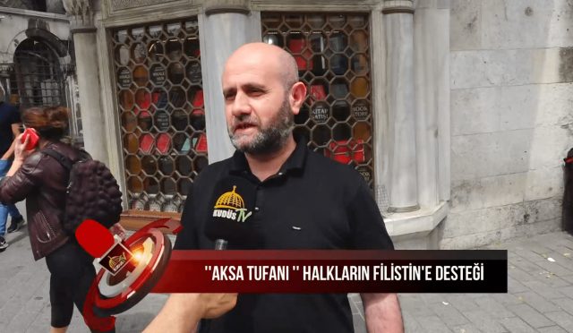 ''AKSA TUFANI'' HALKLARIN FİLİSTİN'E DESTEĞİ (24.05.2024)