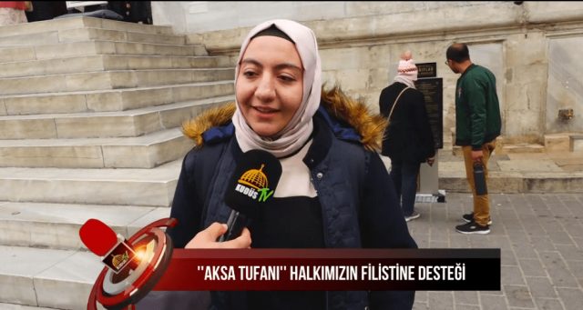"AKSA TUFANI" HALKIMIZIN FİLİSTİN'E DESTEĞİ / (01.12.2023)