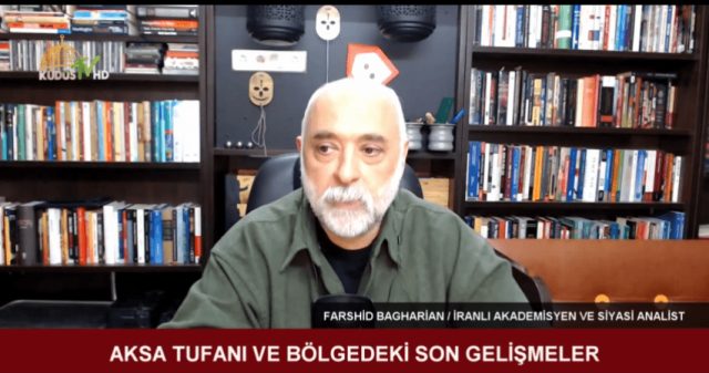 FARŞİD BAGHERYAN / İRANLI GAZETECİ (13.04.2024)