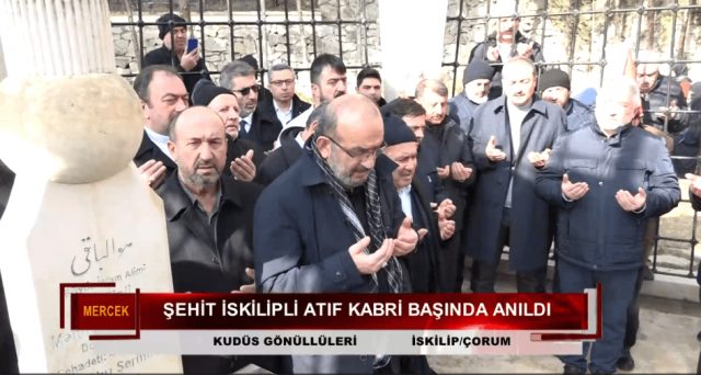 ŞEHİT İSKİLİPLİ ATIF KABRİ BAŞINDA ANILDI