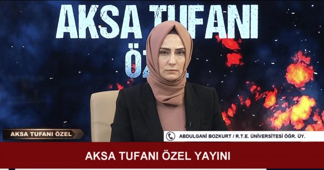 ABDULGANİ BOZKURT / (R.T.E. ÜNİVERSİTESİ ÖĞRETİM ÜYESİ) / 25.10.2023
