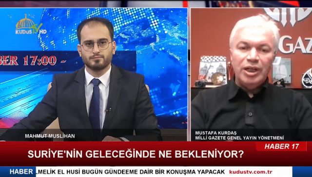 MUSTAFA KURDAŞ (MİLLİ GAZETE GENEL YAYIN YÖNETMENİ) 19.12.2024
